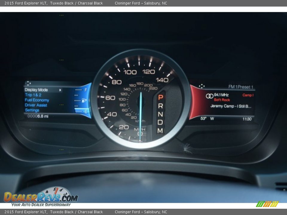 2015 Ford Explorer XLT Tuxedo Black / Charcoal Black Photo #23