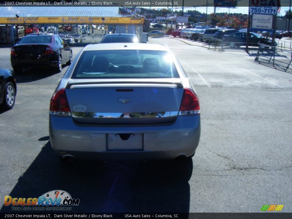 2007 Chevrolet Impala LT Dark Silver Metallic / Ebony Black Photo #3