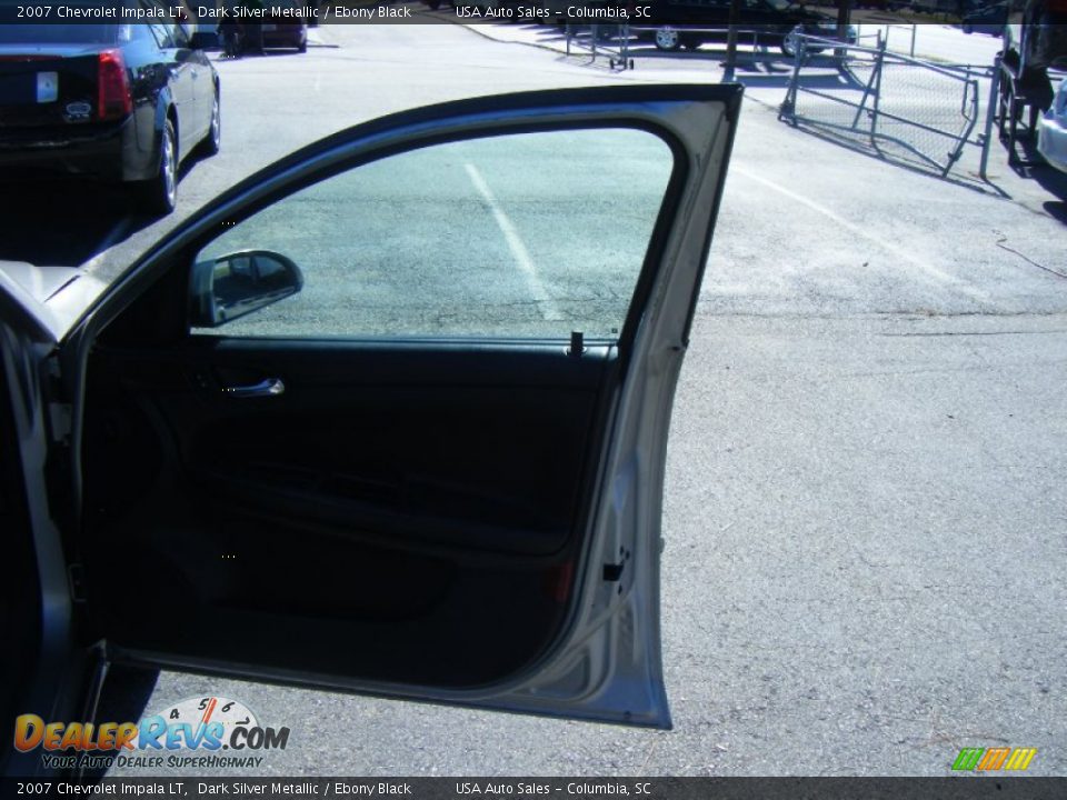 2007 Chevrolet Impala LT Dark Silver Metallic / Ebony Black Photo #18