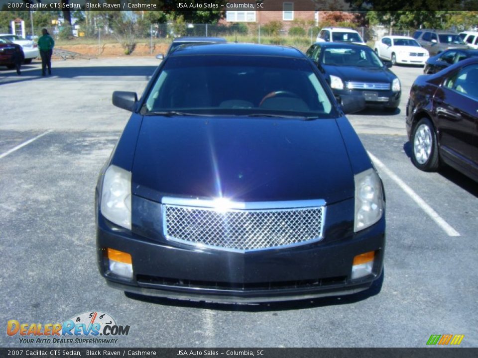 2007 Cadillac CTS Sedan Black Raven / Cashmere Photo #1