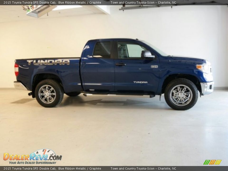 Blue Ribbon Metallic 2015 Toyota Tundra SR5 Double Cab Photo #1