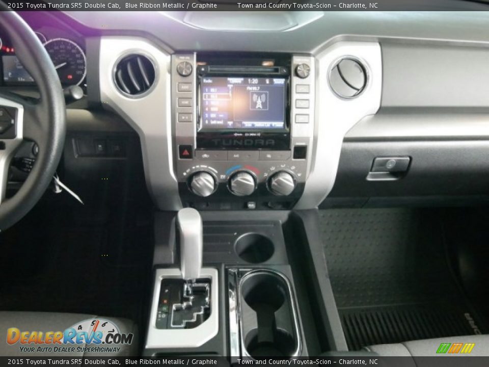 2015 Toyota Tundra SR5 Double Cab Blue Ribbon Metallic / Graphite Photo #14