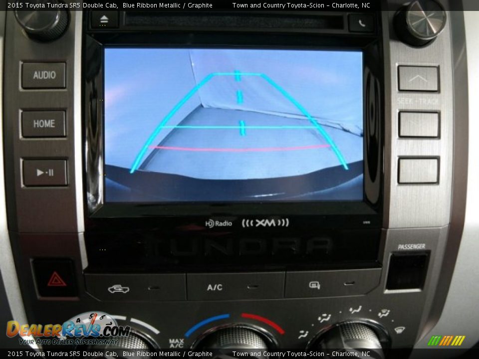 2015 Toyota Tundra SR5 Double Cab Blue Ribbon Metallic / Graphite Photo #16
