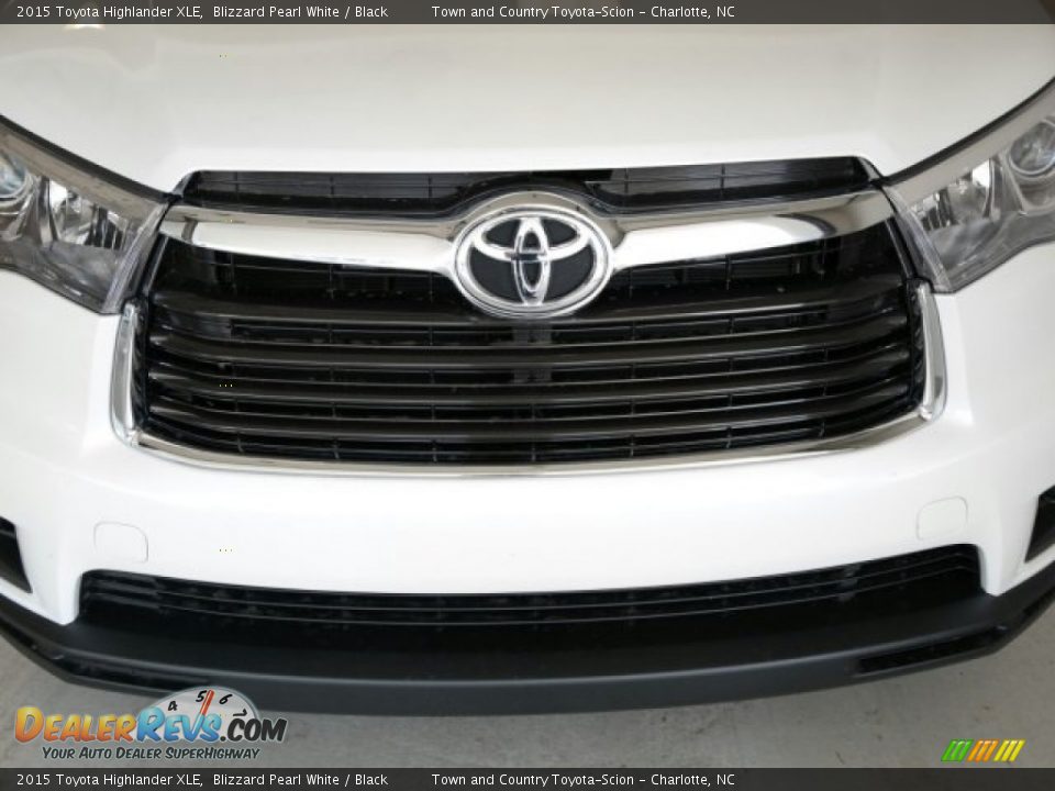2015 Toyota Highlander XLE Blizzard Pearl White / Black Photo #6
