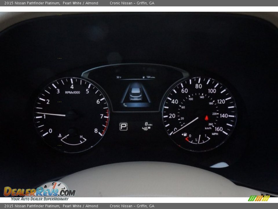 2015 Nissan Pathfinder Platinum Gauges Photo #14
