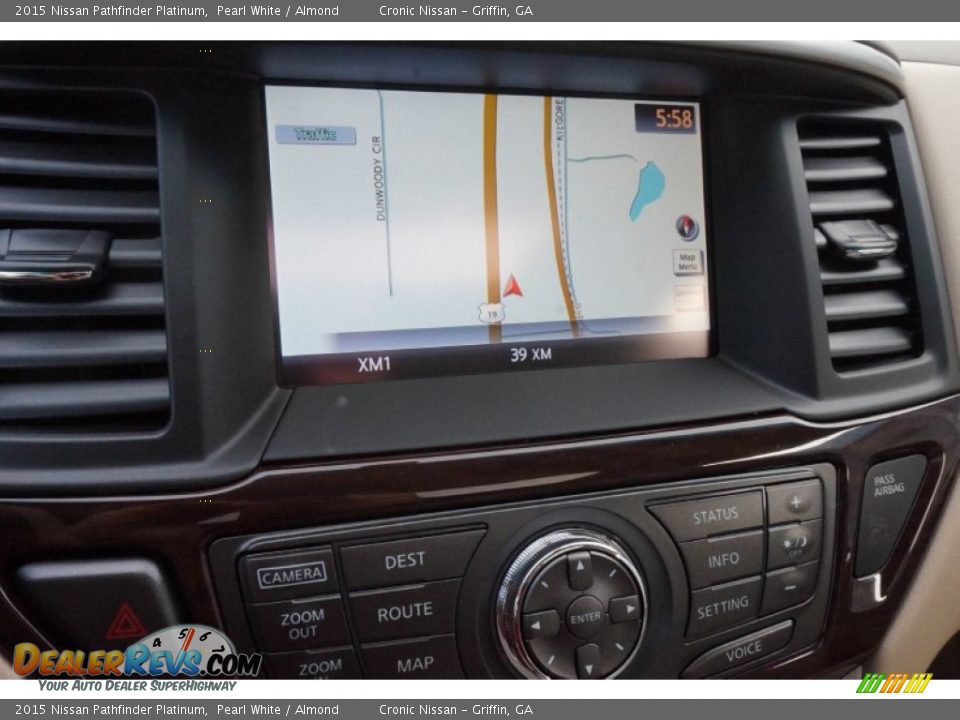 Navigation of 2015 Nissan Pathfinder Platinum Photo #15