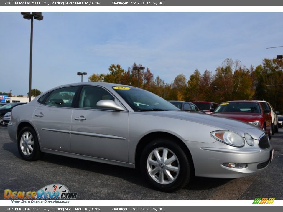 2005 Buick LaCrosse CXL Sterling Silver Metallic / Gray Photo #1