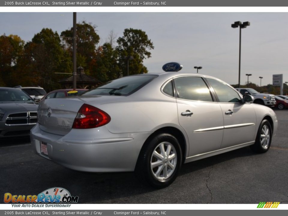 2005 Buick LaCrosse CXL Sterling Silver Metallic / Gray Photo #3