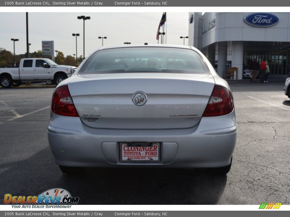 2005 Buick LaCrosse CXL Sterling Silver Metallic / Gray Photo #4