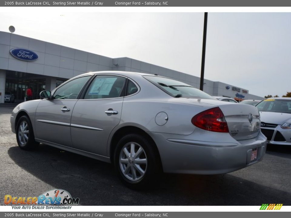 2005 Buick LaCrosse CXL Sterling Silver Metallic / Gray Photo #5