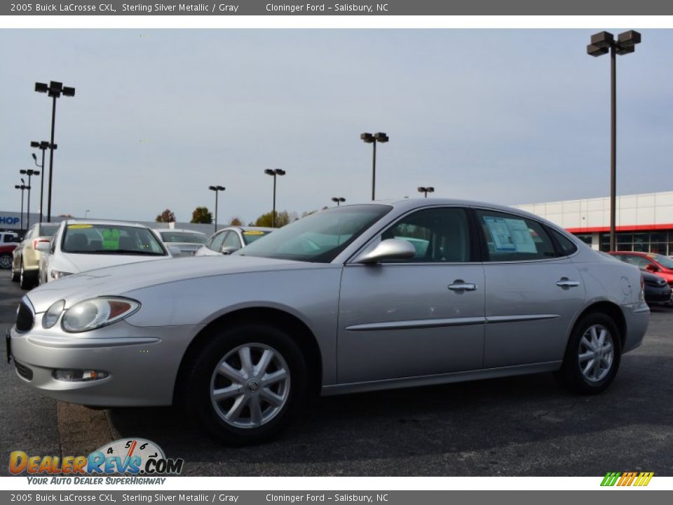 2005 Buick LaCrosse CXL Sterling Silver Metallic / Gray Photo #7