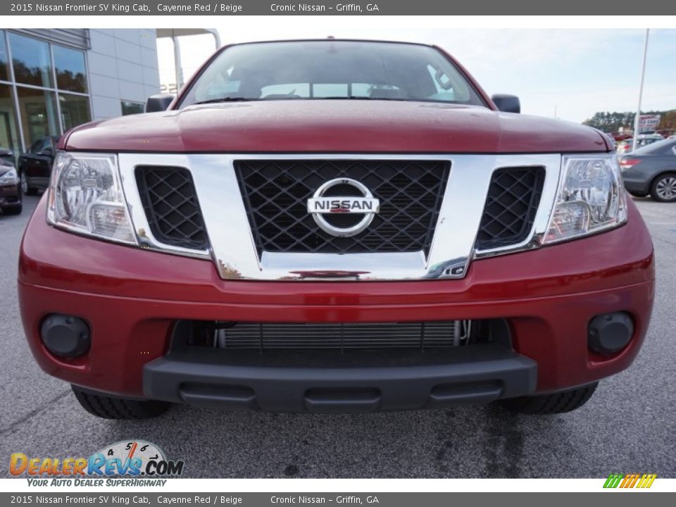 Cayenne Red 2015 Nissan Frontier SV King Cab Photo #8