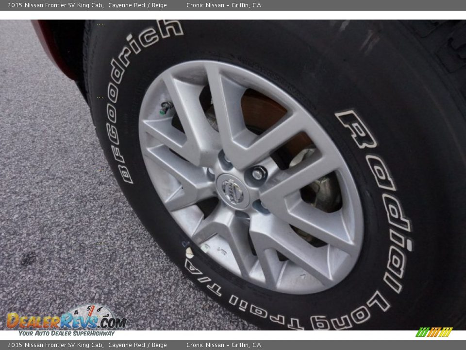 2015 Nissan Frontier SV King Cab Wheel Photo #11
