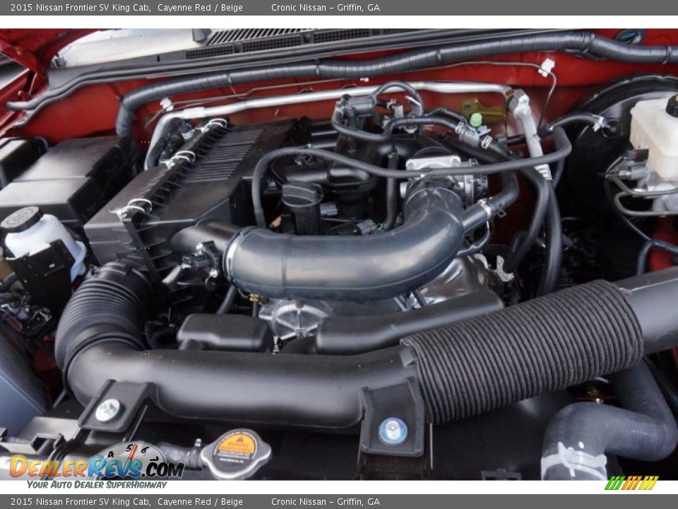2015 Nissan Frontier SV King Cab 2.5 Liter DOHC 16-Valve CVTCS 4 Cylinder Engine Photo #12