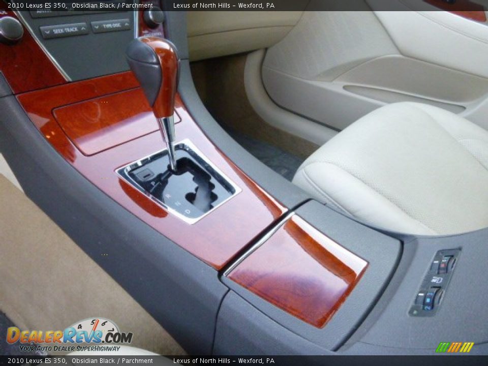 2010 Lexus ES 350 Obsidian Black / Parchment Photo #17
