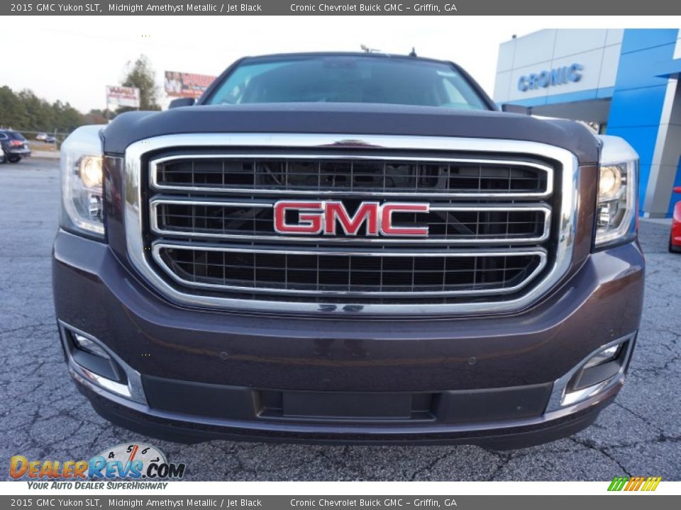 2015 GMC Yukon SLT Midnight Amethyst Metallic / Jet Black Photo #2