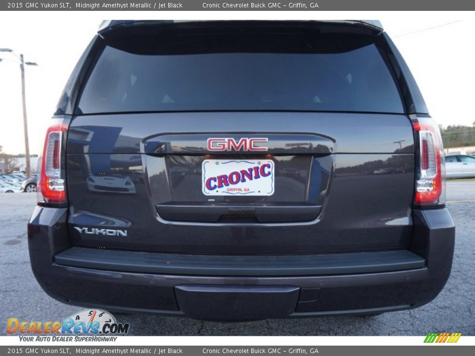 2015 GMC Yukon SLT Midnight Amethyst Metallic / Jet Black Photo #6
