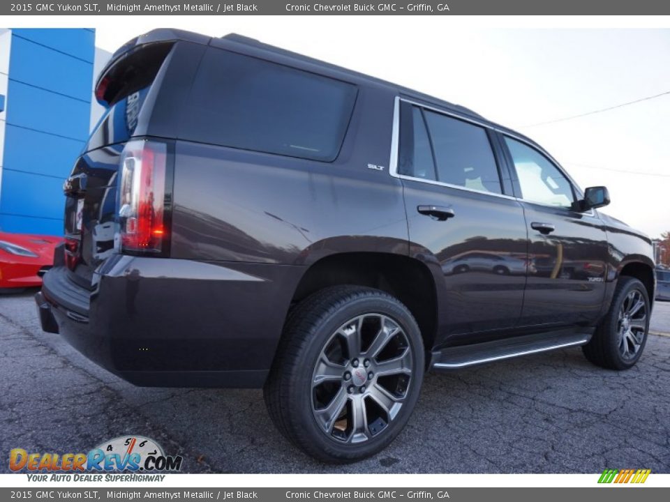 Midnight Amethyst Metallic 2015 GMC Yukon SLT Photo #7