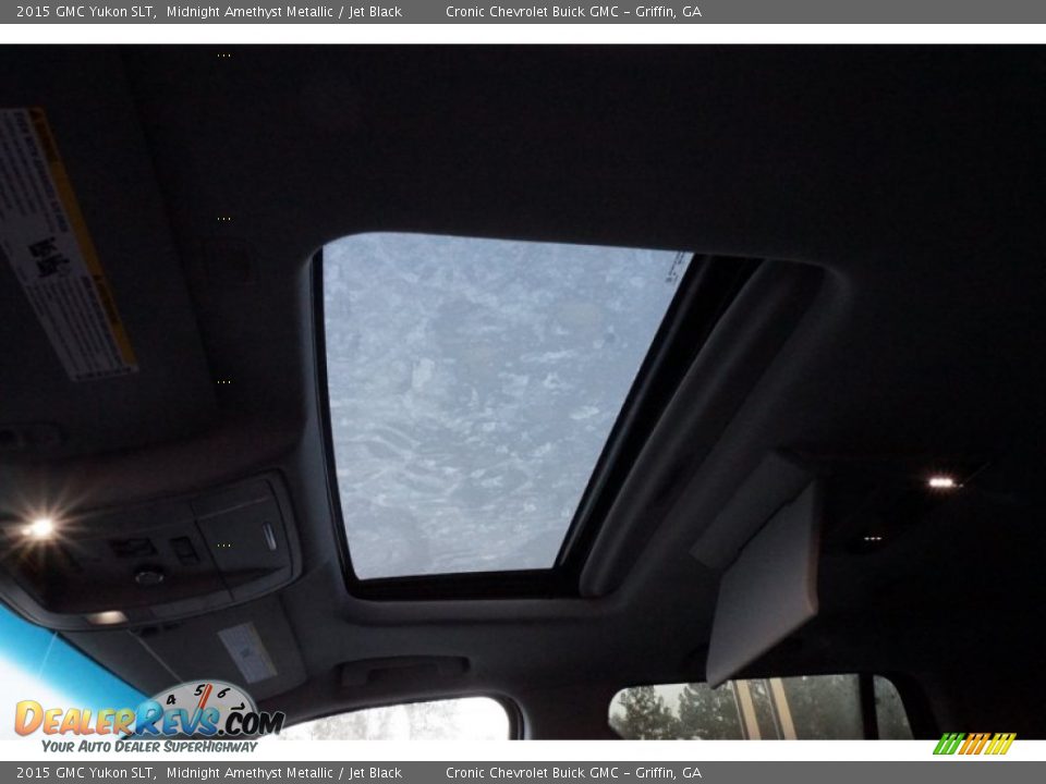 2015 GMC Yukon SLT Midnight Amethyst Metallic / Jet Black Photo #11