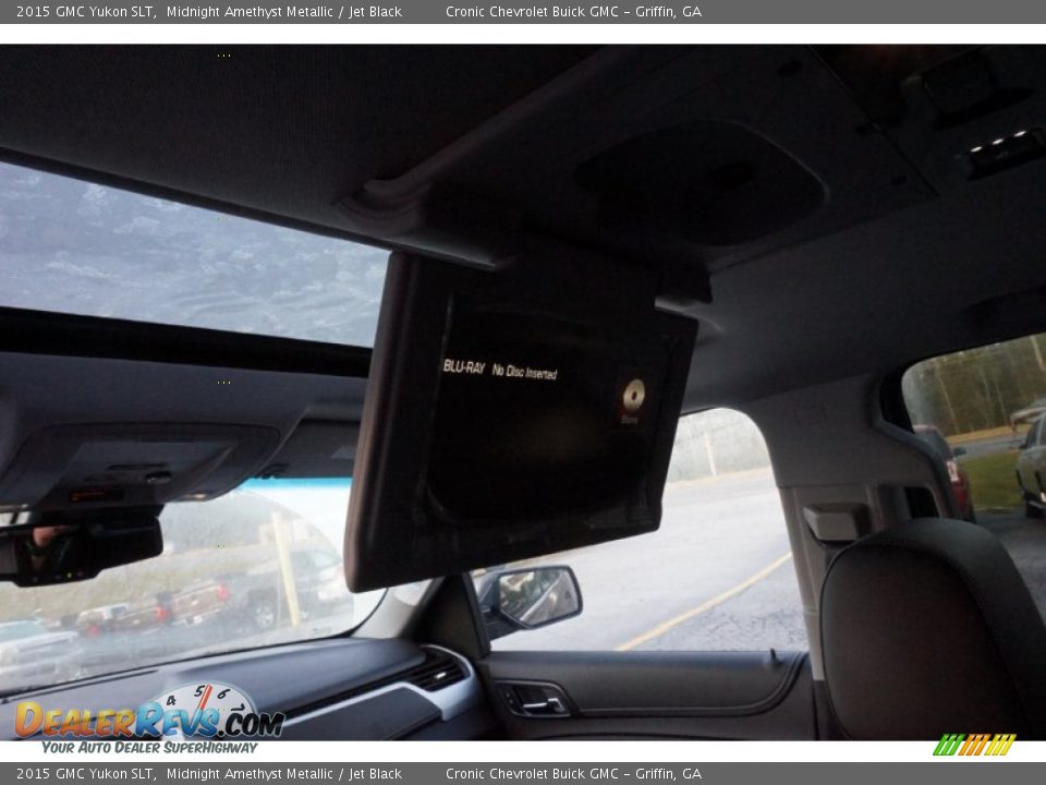 2015 GMC Yukon SLT Midnight Amethyst Metallic / Jet Black Photo #12