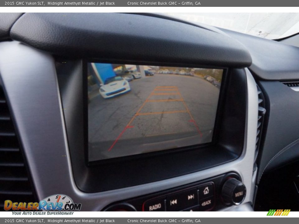 2015 GMC Yukon SLT Midnight Amethyst Metallic / Jet Black Photo #16