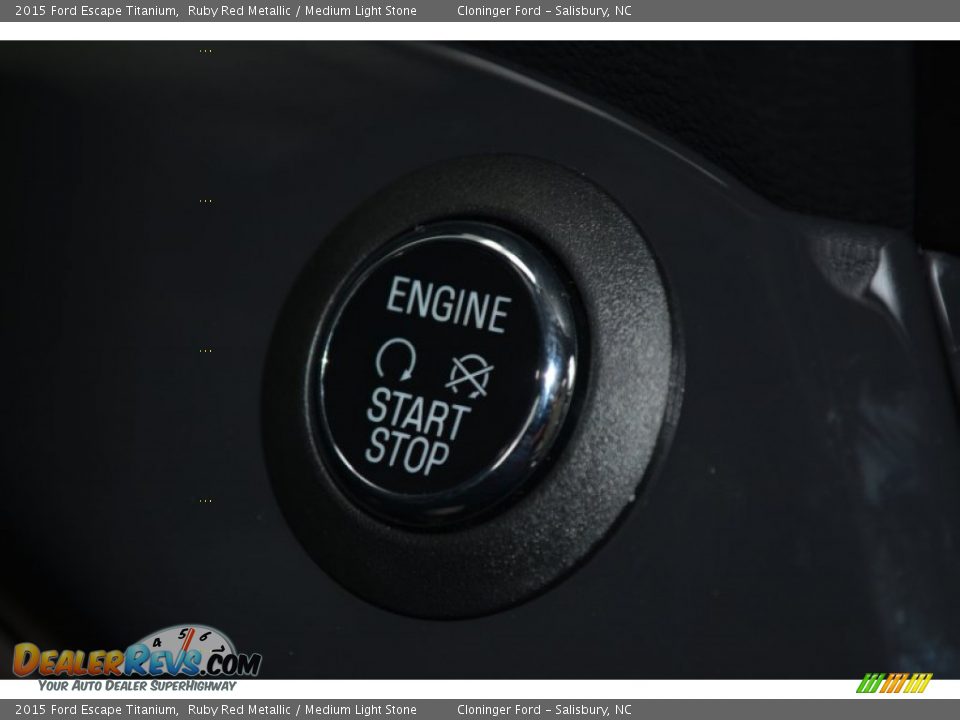 2015 Ford Escape Titanium Ruby Red Metallic / Medium Light Stone Photo #29