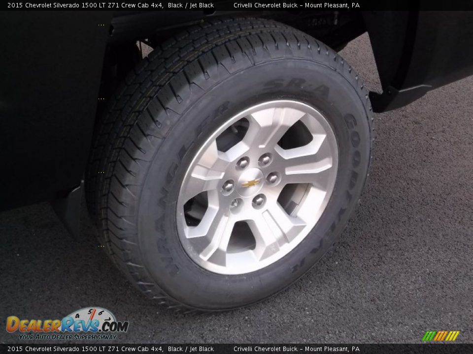 2015 Chevrolet Silverado 1500 LT Z71 Crew Cab 4x4 Wheel Photo #3