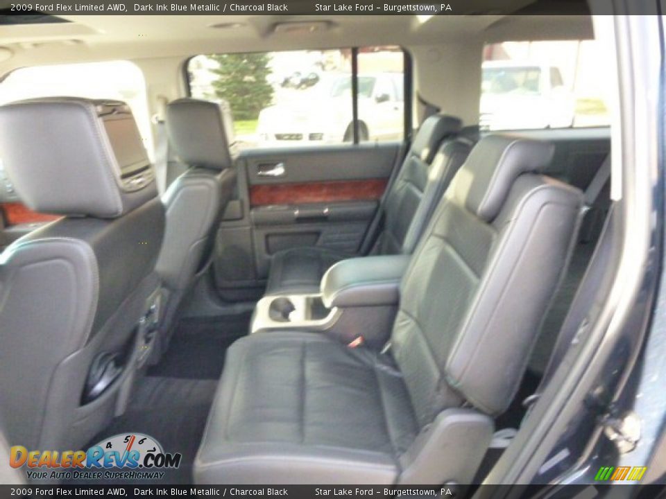 2009 Ford Flex Limited AWD Dark Ink Blue Metallic / Charcoal Black Photo #11