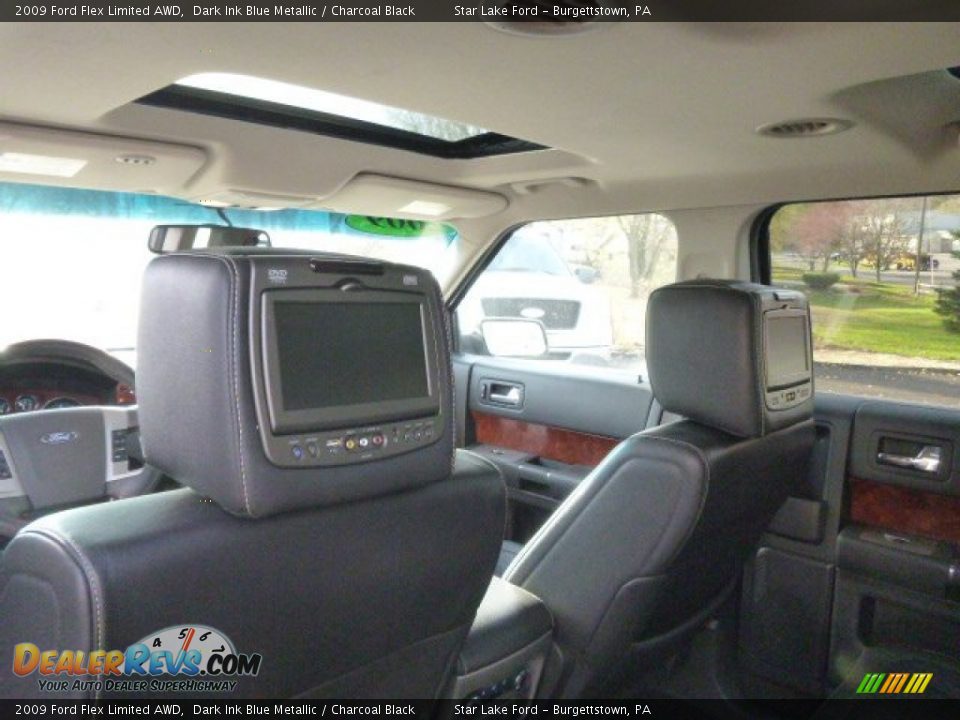 2009 Ford Flex Limited AWD Dark Ink Blue Metallic / Charcoal Black Photo #12