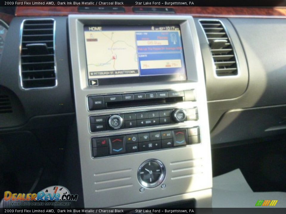 2009 Ford Flex Limited AWD Dark Ink Blue Metallic / Charcoal Black Photo #15