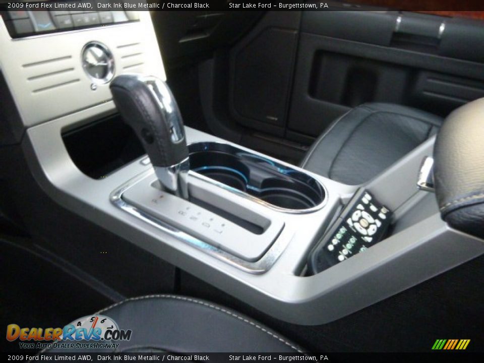 2009 Ford Flex Limited AWD Dark Ink Blue Metallic / Charcoal Black Photo #17
