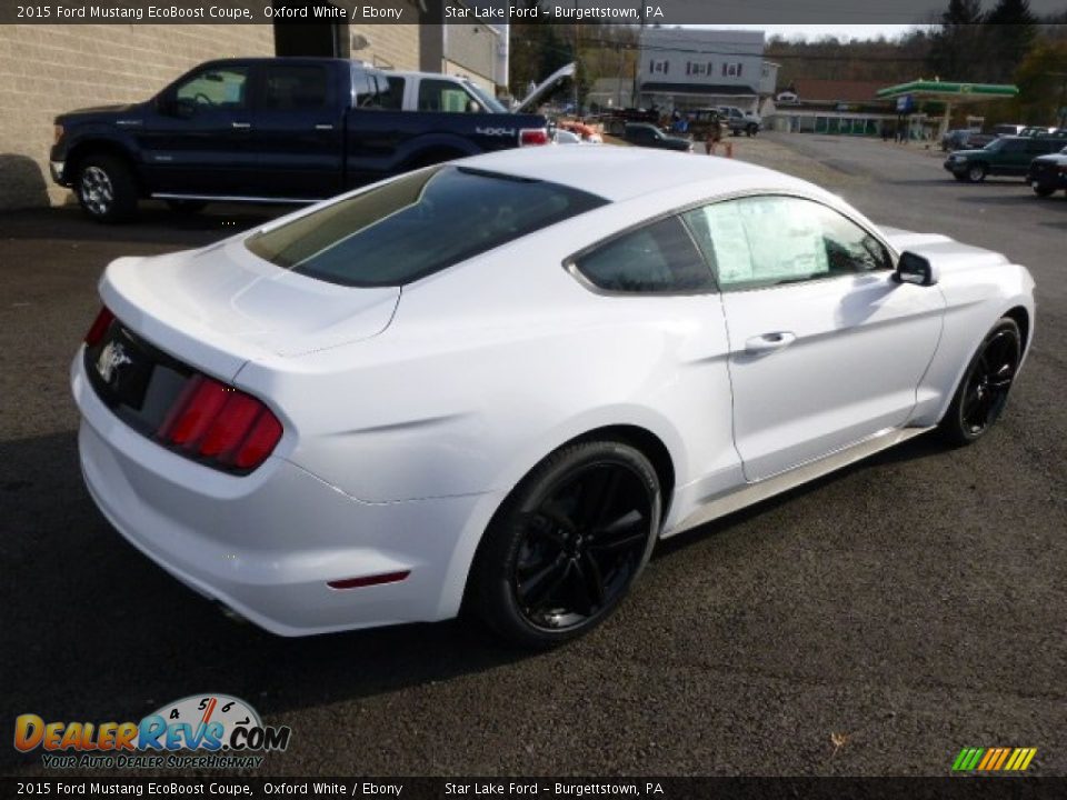 Oxford White 2015 Ford Mustang EcoBoost Coupe Photo #5
