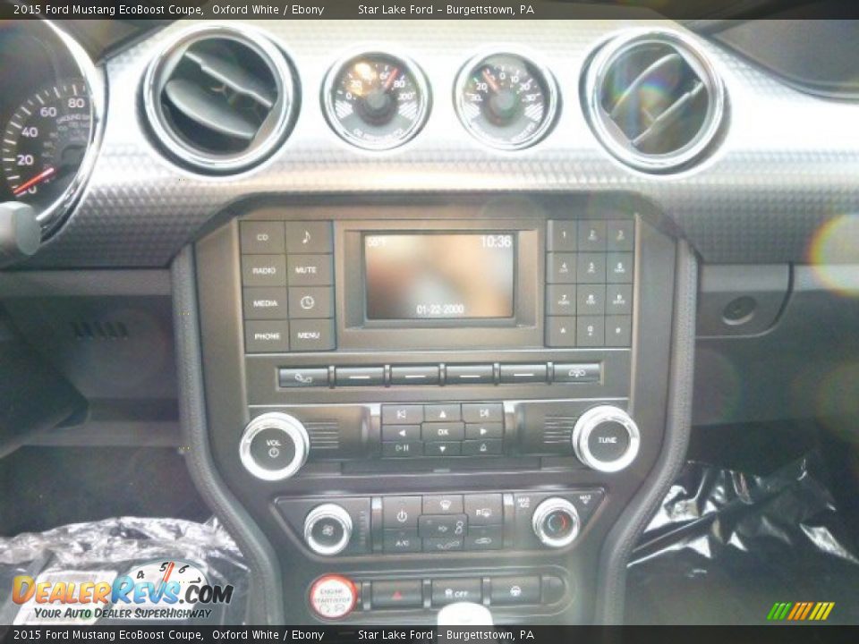 Controls of 2015 Ford Mustang EcoBoost Coupe Photo #15