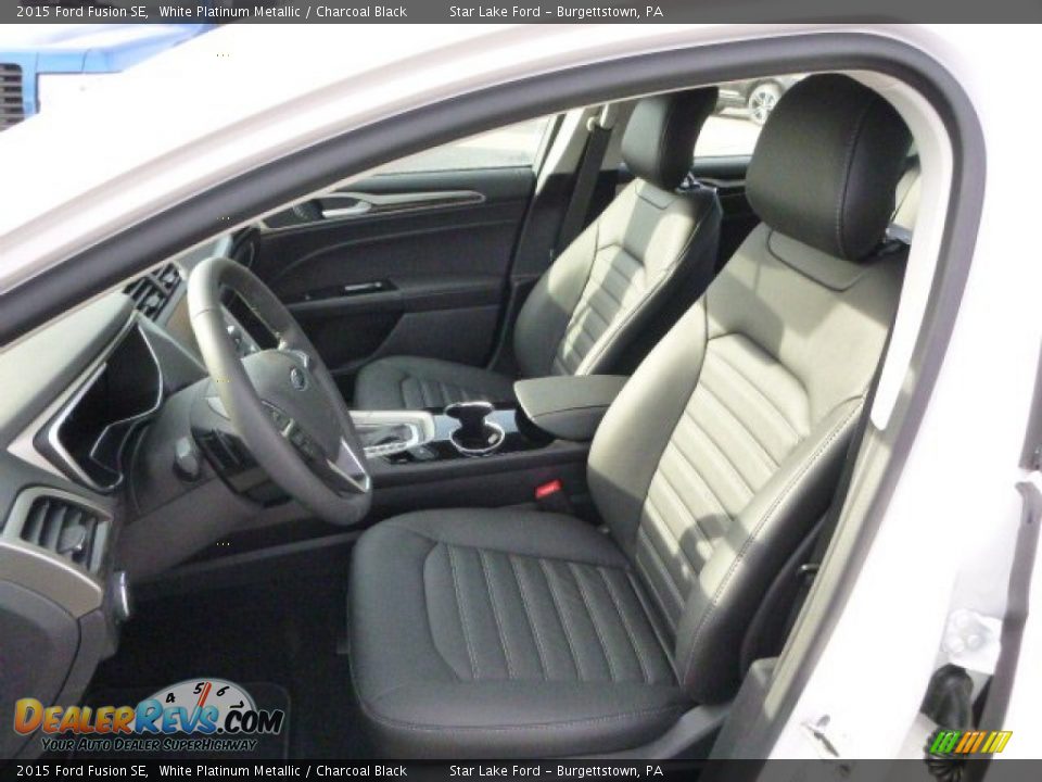Front Seat of 2015 Ford Fusion SE Photo #10