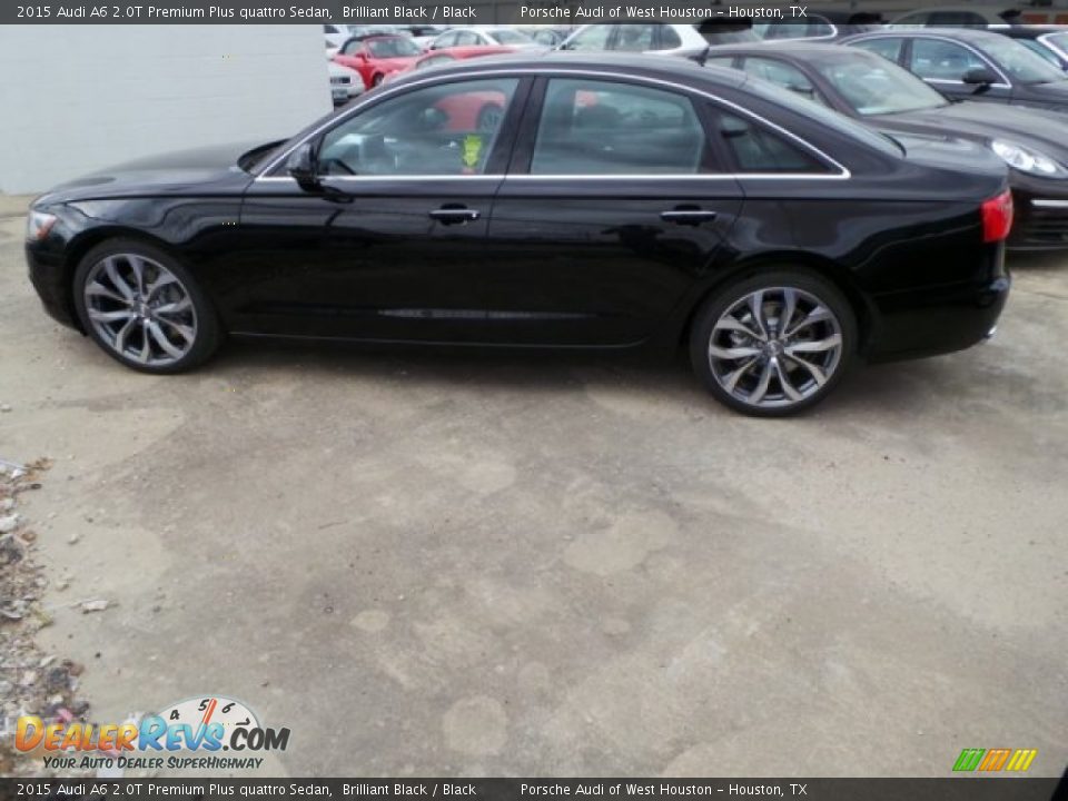 2015 Audi A6 2.0T Premium Plus quattro Sedan Brilliant Black / Black Photo #3