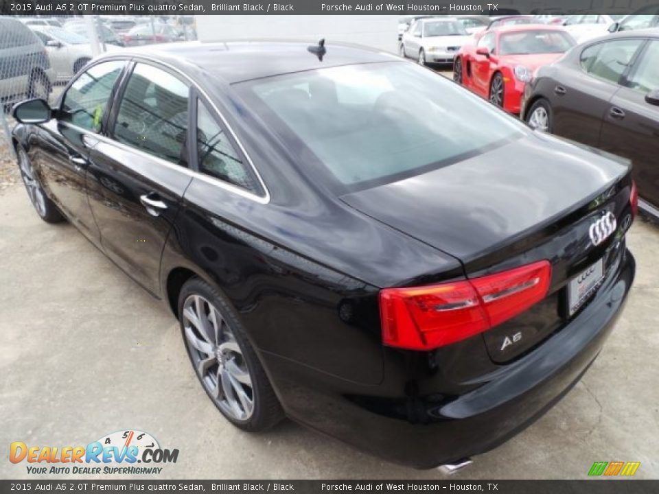 2015 Audi A6 2.0T Premium Plus quattro Sedan Brilliant Black / Black Photo #4