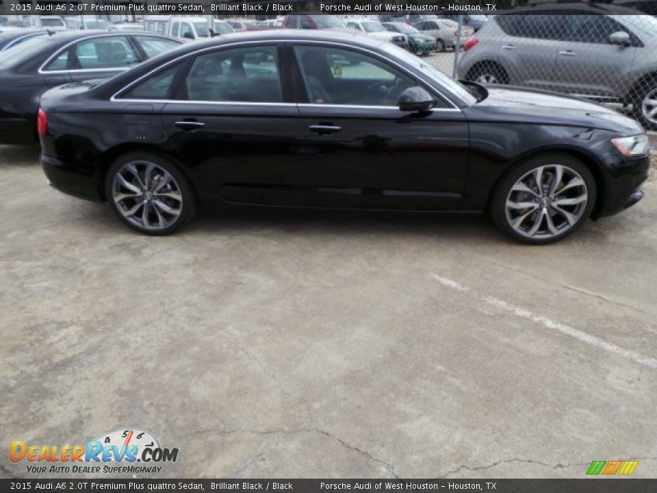 2015 Audi A6 2.0T Premium Plus quattro Sedan Brilliant Black / Black Photo #7