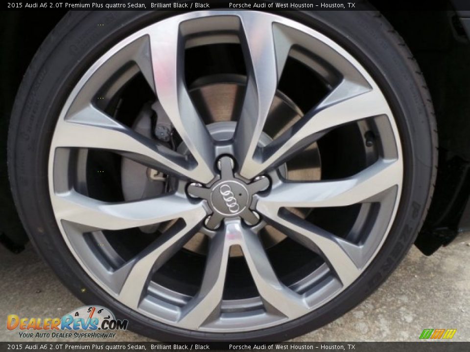 2015 Audi A6 2.0T Premium Plus quattro Sedan Brilliant Black / Black Photo #8