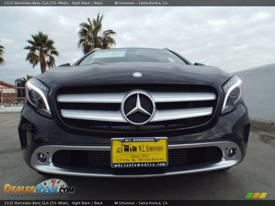 2015 Mercedes-Benz GLA 250 4Matic Night Black / Black Photo #2