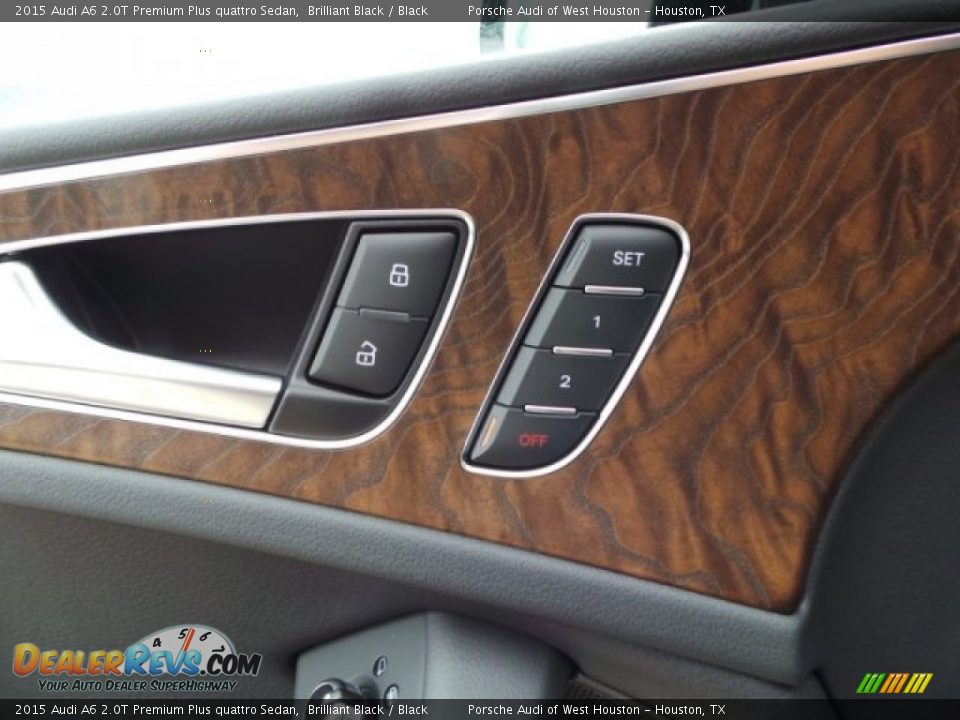 2015 Audi A6 2.0T Premium Plus quattro Sedan Brilliant Black / Black Photo #10