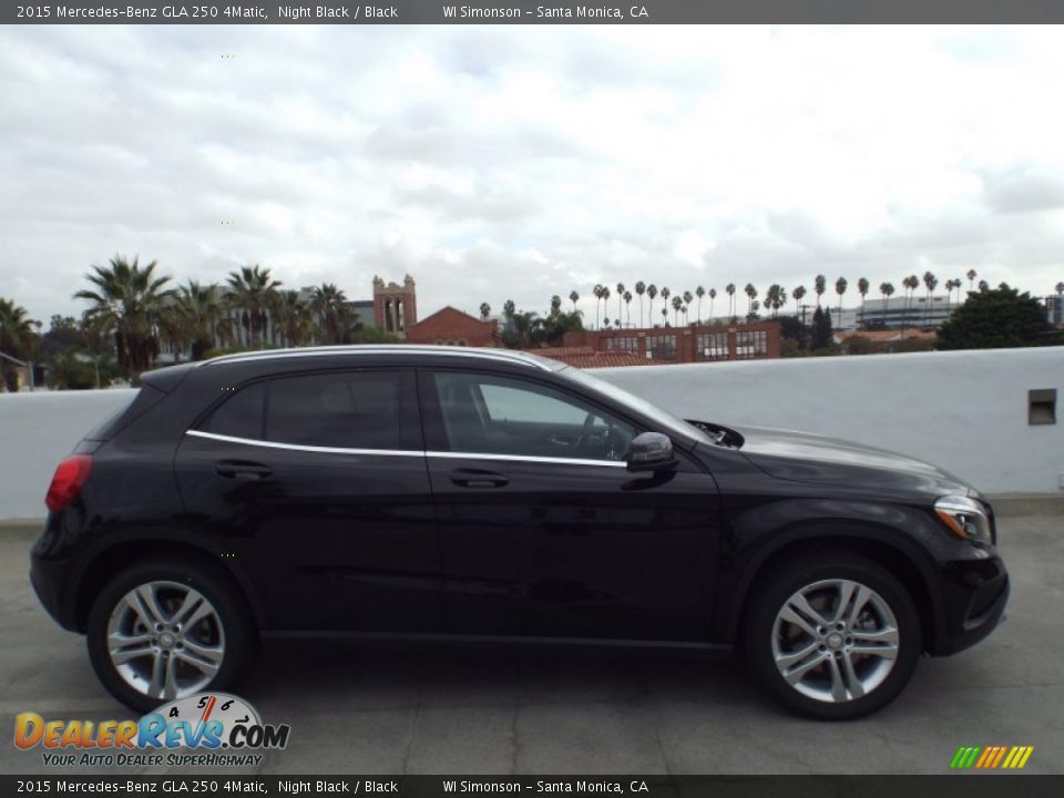 2015 Mercedes-Benz GLA 250 4Matic Night Black / Black Photo #3