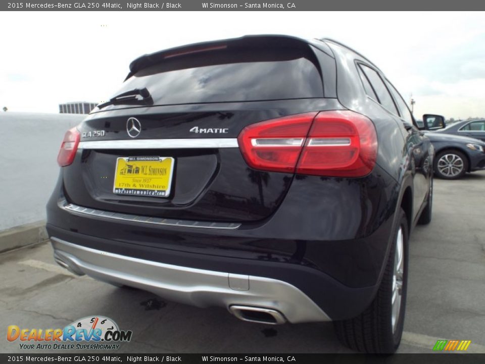 2015 Mercedes-Benz GLA 250 4Matic Night Black / Black Photo #4