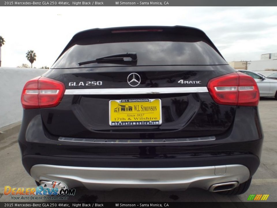 2015 Mercedes-Benz GLA 250 4Matic Night Black / Black Photo #5