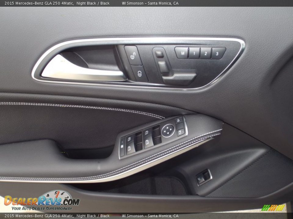 2015 Mercedes-Benz GLA 250 4Matic Night Black / Black Photo #6
