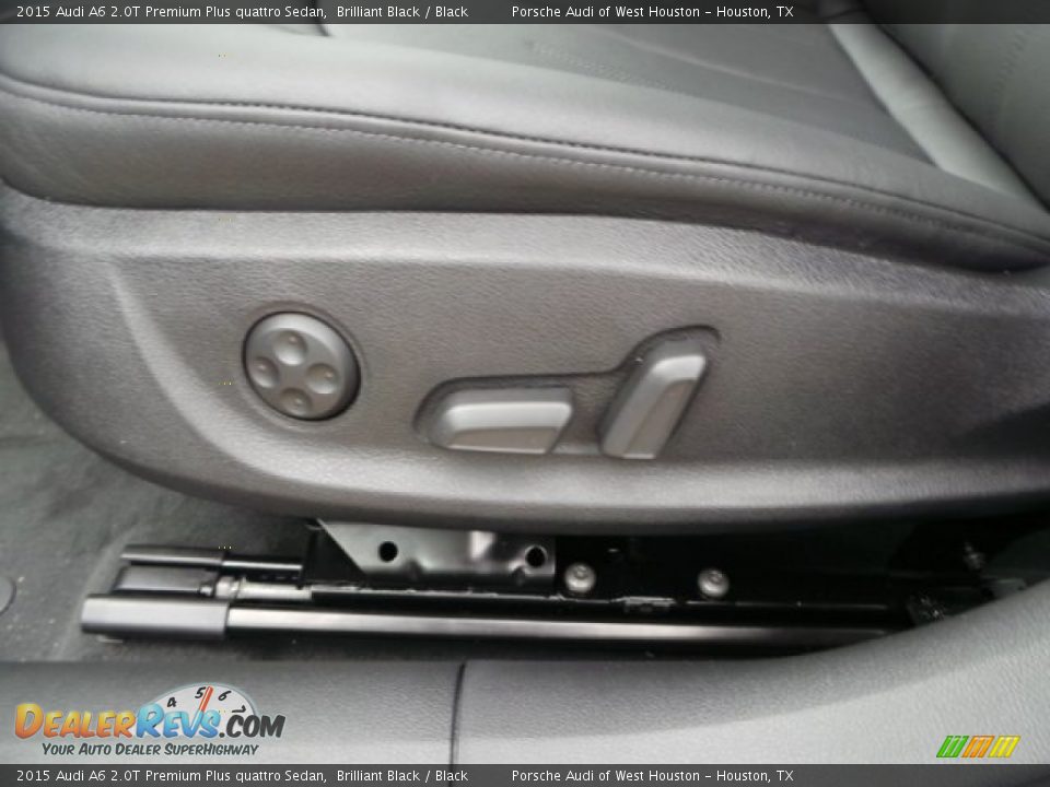 2015 Audi A6 2.0T Premium Plus quattro Sedan Brilliant Black / Black Photo #14