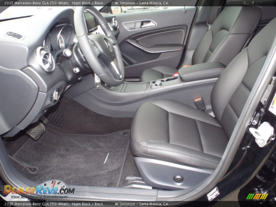 2015 Mercedes-Benz GLA 250 4Matic Night Black / Black Photo #7