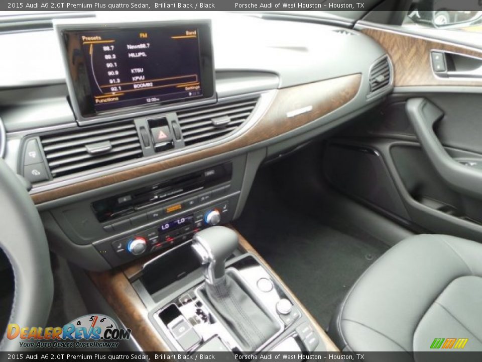 2015 Audi A6 2.0T Premium Plus quattro Sedan Brilliant Black / Black Photo #15