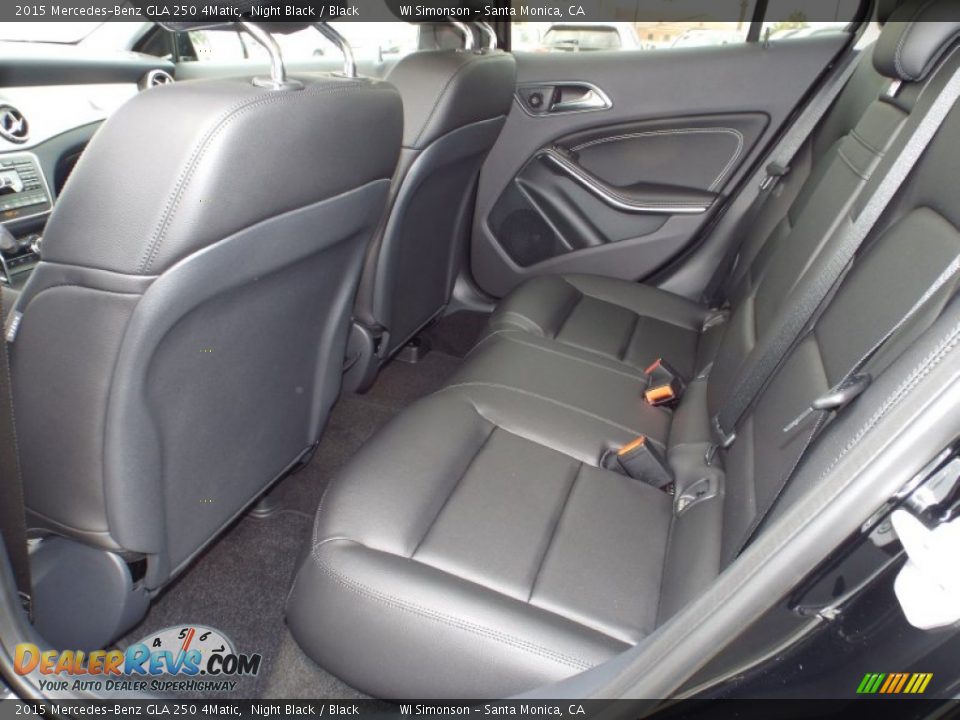 2015 Mercedes-Benz GLA 250 4Matic Night Black / Black Photo #8