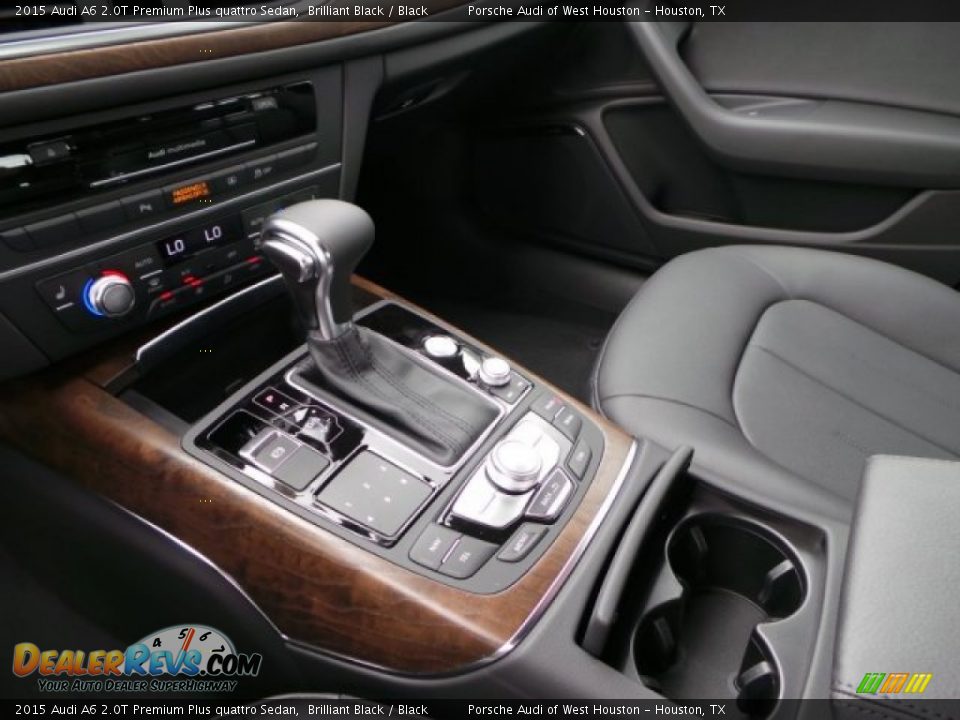 2015 Audi A6 2.0T Premium Plus quattro Sedan Brilliant Black / Black Photo #16