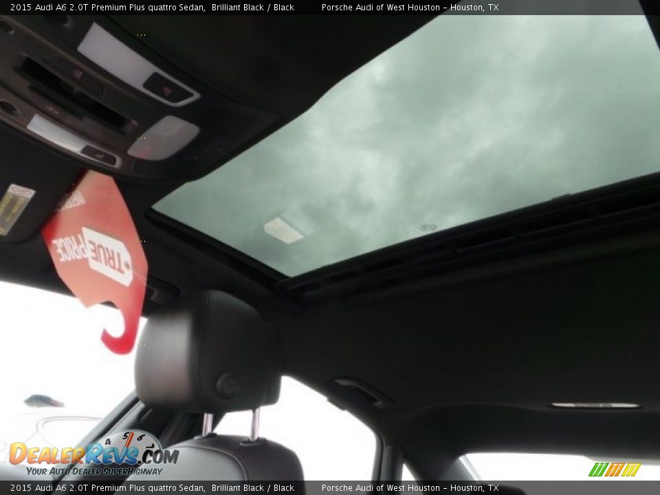 2015 Audi A6 2.0T Premium Plus quattro Sedan Brilliant Black / Black Photo #18